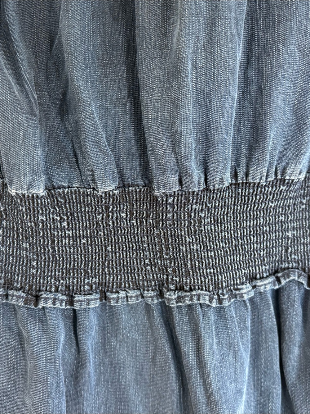 RAILS Ruffled Denim Dress - Picture 4 of 14